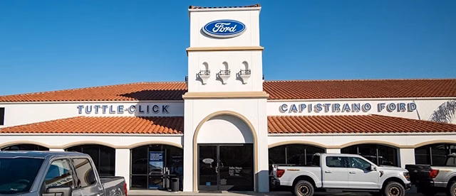 Tuttle Click Capistrano Ford dealership exterior