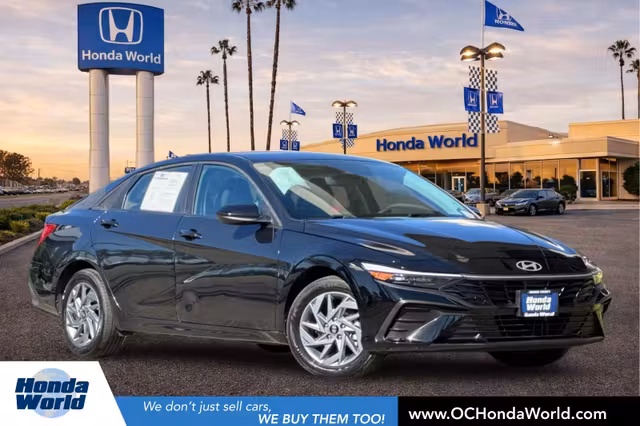2026 Hyundai Elantra Hybrid Blue