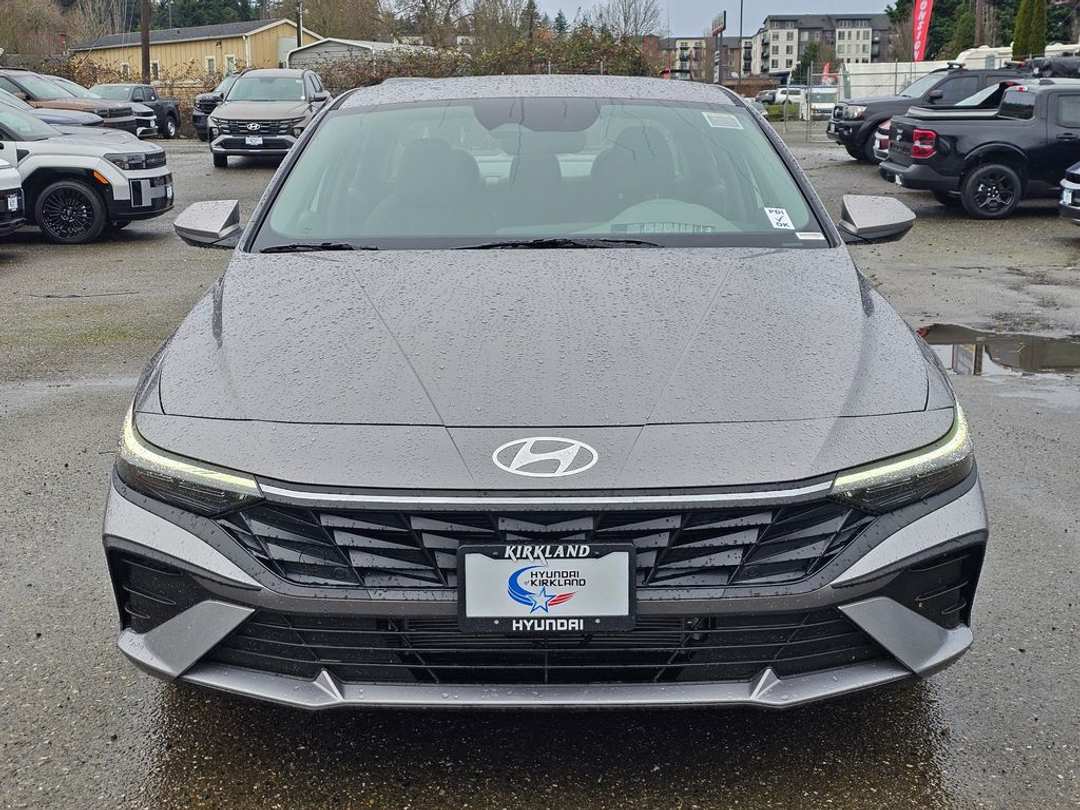 2026 Hyundai Elantra Hybrid Blue - Image 2