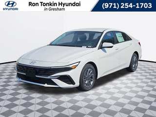 2026 Hyundai Elantra Hybrid Blue