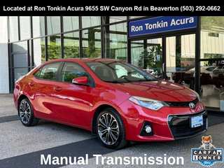 2016 Toyota Corolla S Plus