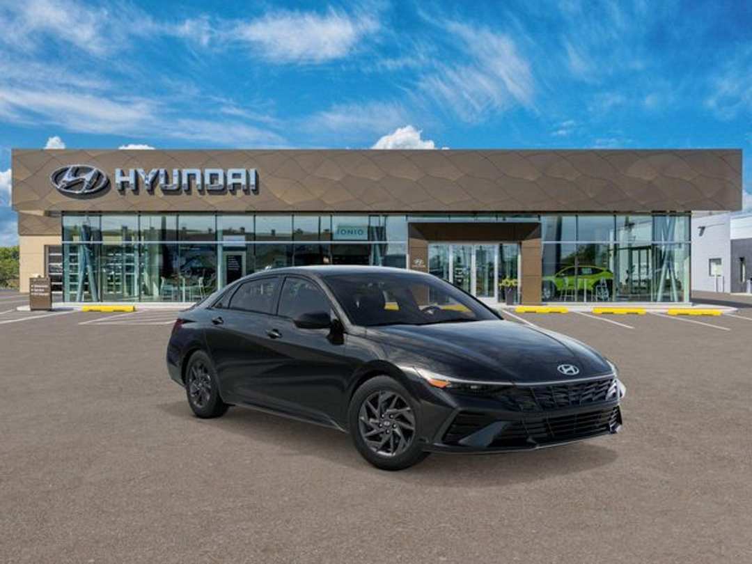 2026 Hyundai Elantra Hybrid Blue - Image 2