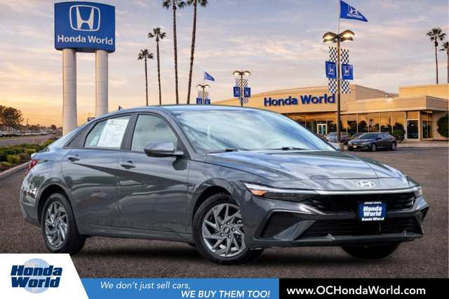 2024 Hyundai Elantra Hybrid Blue