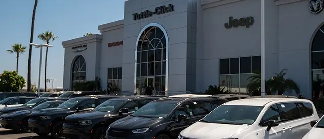 Tuttle Click Tustin Chrysler Jeep Dodge Ram dealership exterior