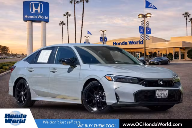 2025 Honda Civic Sport