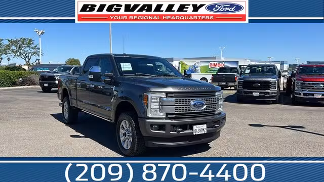 2018 Ford F-250Sd Platinum