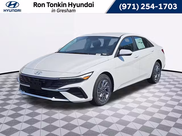 2026 Hyundai Elantra Hybrid Blue