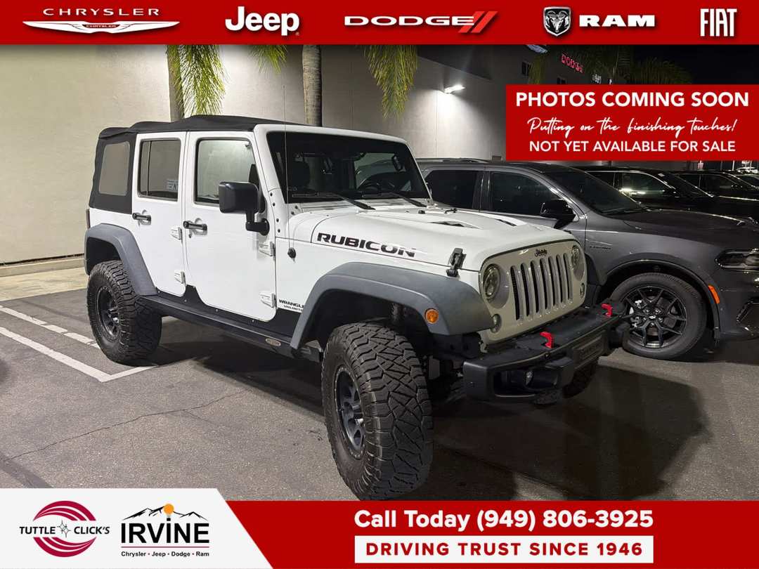 2016 Jeep Wrangler Unlimited Rubicon Hard Rock - Image 2