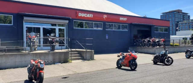 Ducati MotoCorsa dealership exterior