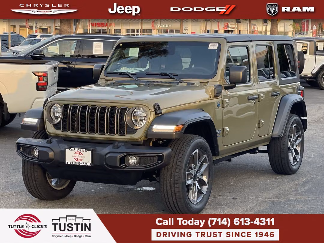 2025 Jeep Wrangler 4Xe Sport S - Image 3