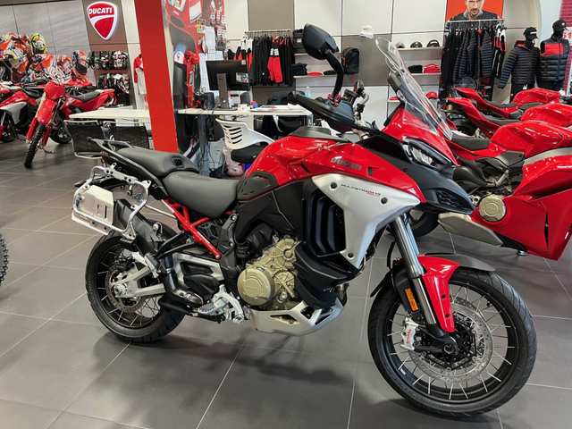 2025 Ducati Multistrada V4 Rally Adventure Travel & Radar