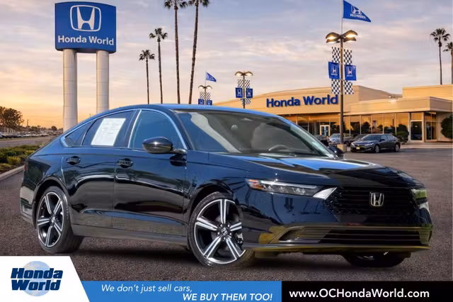 2024 Honda Accord Hybrid Sport