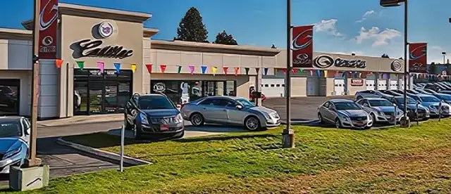 George Gee Cadillac CDA dealership exterior