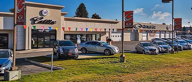 George Gee Cadillac CDA dealership exterior