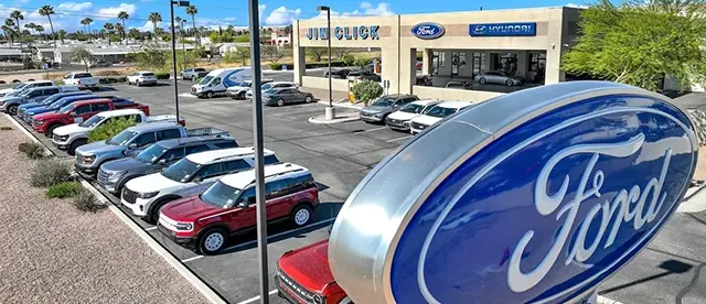 Jim Click Ford Green Valley dealership exterior