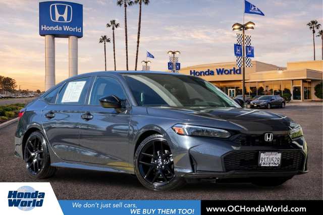 2025 Honda Civic Sport